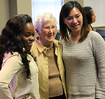 Loretta Ford with students